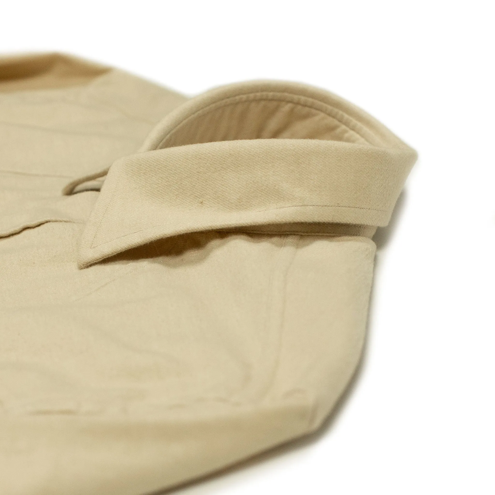 Aariosto western shirt is marzipan cotton twill flannel