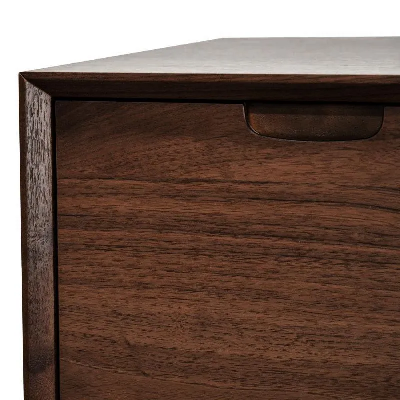 Asta 4 Drawer Chest Tallboy - Walnut